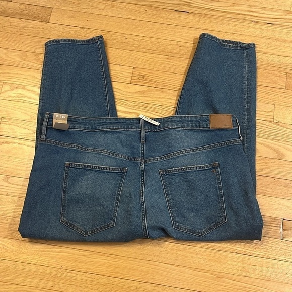 NEW Madewell Plus Perfect Vintage Crop Jean in Gooding Wash size 24W - Picture 6 of 10